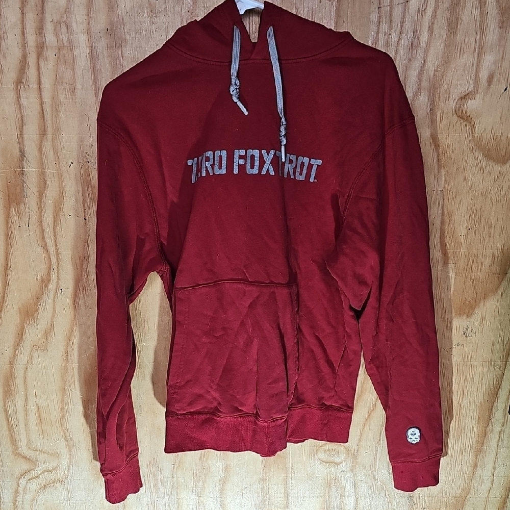 Zero Foxtrot Red Hoodie